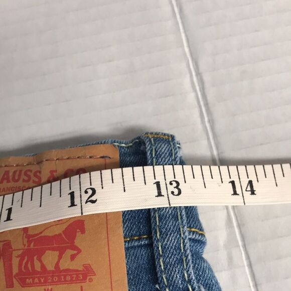 LEVI'S 511 Slim Fit Straight Leg Kids Jeans Sz 12 (26x26) Adjustable Waist Denim - Picture 11 of 12